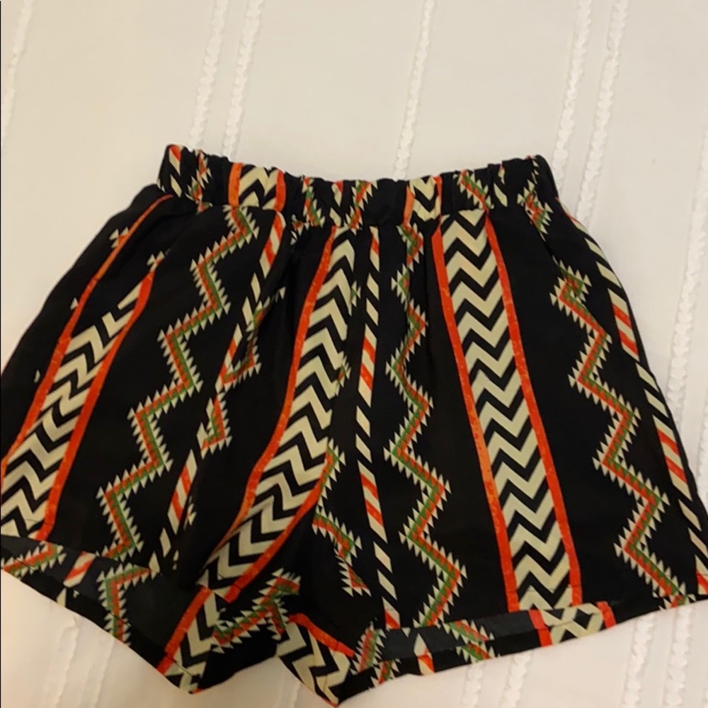 Fabric shorts size small